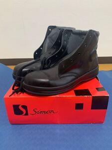 未使用品 シモン SIMON 安全靴 編上靴 27.5cm 発送80サイズ