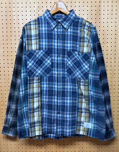 ROUGH AND RUGGED ラフアンドラゲッド チェック柄 ネルシャツ MIX CHECK サイズ 2 (M)