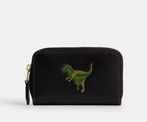 2025ss　【直営】COACH Essential Small Zip Around Card Case With Rexy Print CZ118　LAから本物をお届け!!