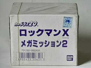 ☆1996年　カードダス20　ロックマンⅩ　メガミッション2　未開封BOX