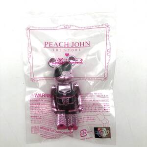 11605-7【未使用未開封品】ＰＥＡＣＨ JOHN●ベアブリック フィギュア●ピーチジョン ＰＪ