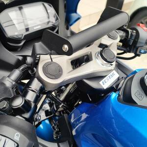 GSX-R125 ハンドルマウントステー　R150　SUZUKI　マルチバーホルダー　スマホステー　フロントフォーク　スマートフォンマウント