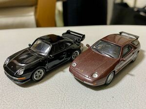 京商 サンクス 1/64 ポルシェ 928 911 GT2 993 ルース 現状品