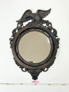 vintage antique アンティーク ビンテージ イーグル eagle 鏡 当時物 アメリカ 雑貨 小物 インテリア em1 特大 壁掛け鏡 壁掛けミラー 