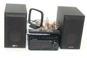 ケンウッド　R-K531　LS-K531-B　ミニコンポ　リモコン付き　CD　ブラック　JVC KENWOOD　2014年製