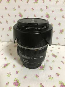 CANON ZOOM EFーS 17ー85mm f4ー5・6 USM 良品