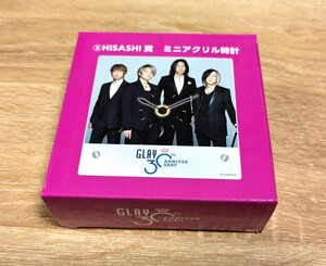 GLAY 30th Anniversary エンタメくじ HISASHI賞 * ミニアクリル時計 * 新品未開封 一番くじ 