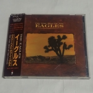 国内盤CD★イーグルス「ヴェリー・ベスト・オブ・イーグルス」帯付　全17曲　THE VERY BEST OF EAGLES