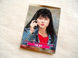 非売品☆榎田路子◆東映ヒーローネット アマダヒロインカード 片桐洋子/機動刑事ジバン 東中学3年5組 ポニーテールはふり向かない CYEN