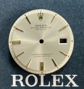 純正品 シルバー 文字盤 ロレックス デイトジャスト 1600 1601 1603 銀色 ROLEX DATEJUST dial silver メンズ cal1570 1560