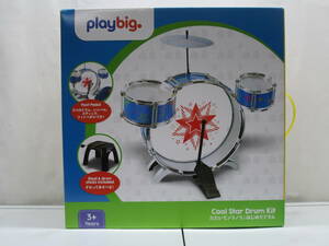 48/0 playbig. Cool Star Drum Kit たたいてノリノリ、はじめてドラム 【対象年齢3歳以上】4984843000879