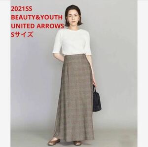 ほぼ新品＊BEAUTY&YOUTH UNITED ARROWS マキシスカート 上品見え