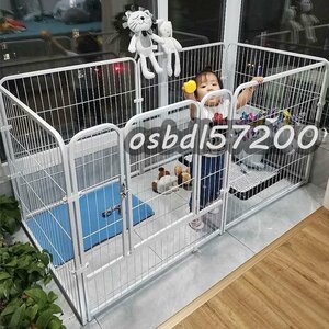 特売！品質保証★長さ100*幅50*高さ50cm 犬フェンスペット犬小屋 猫小屋 犬用品 家柵