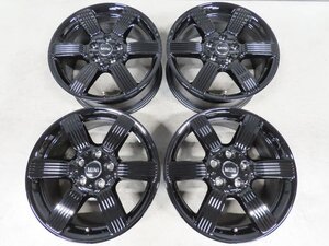 美品 ミニクーパー F55 F56 F57 純正 ブラック 7.5J +54 PCD112 5穴 MINI COOPER ペダルスポーク525 クラブマン 36106898289 ガリ傷無し