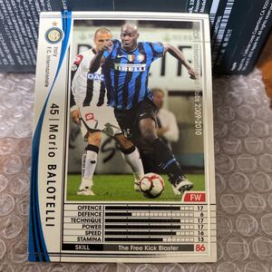 ◆WCCF 2009-2010 マリオ・バロテッリ Mario BALOTELLI Inter◆