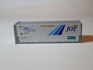 美品 朗堂 JOT U50A-39500形ウイングコンテナ 1個 4個あり 環境世紀をサポートしますロゴ 福岡・大阪ー東京 Nゲージ 貨物列車