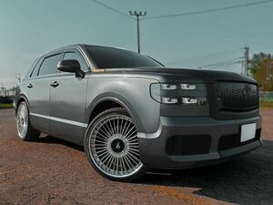 22インチ4本セット T&T forged 鍛造 ホイール レクサス トヨタ 全車種に対応 センチュリー センチュリー SUV 等にオーダーで作製 pcd120 