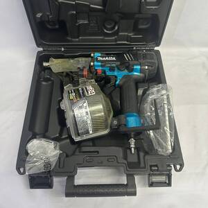 【動作確認OK】makita　マキタ　65mm 高圧エア釘打　AN636HM　釘打ち機　ブルー　ワイヤ釘32～65ｍｍ　シート釘26～65ｍｍ　1.18～2.26Ｍpa