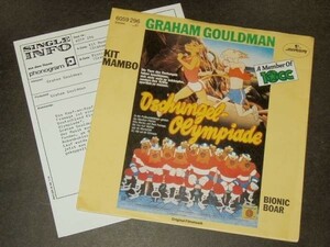 GRAHAM GOULDMAN Kit Mambo ドイツ盤シングル+PRシート Mercury