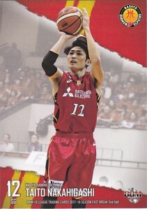 BBM×B.LEAGUE 2017-18 2nd 中東泰斗 136 レギュラーカード