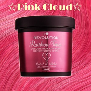 【Pink Cloud】レインボートーンズ120ml★レボリューションヘア　カラーバター　セルフカラー　メイクアップレボリューション　海外コスメ