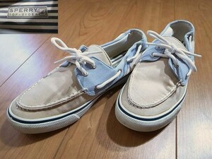 美品 SPERRY スペリー TOP SIDER トップサイダー デッキシューズ レディース 9M 約26㎝