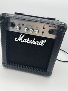 1スタ　　Marshall マーシャル　ギター　アンプ　MG10CF　小型アンプ　ブラック　シルバー　ヤマハ