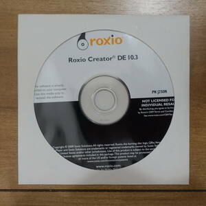 Roxio Creator DE 10.3 CD/DVDライティングソフト Windows 未開封