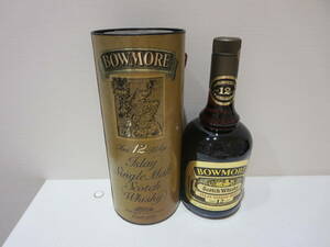 #39410　BOWMORE　ボウモア　12年　ダンピーボトル　シングルモルト　スコッチウイスキー　750ml