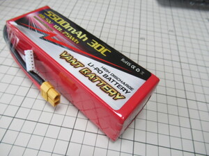 ○ VANTbattery ５セル １８，５V ５5００ｍAh ３０C　F3Aフルサイズ対応　リポバッテリー Li-Po ラジコン