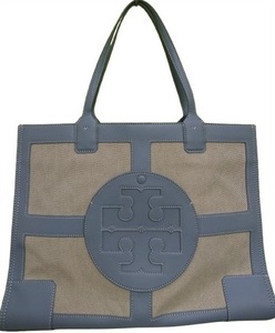 65008 トリーバーチ トートバック TORY BURCH W43㎝×H30㎝×D14㎝ 美品 ブルー