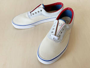 30cm バンズ エラ VANS ERA (OUTSIDE IN) NATURAL/STV NAVY/RED US12/30cm VN0A38FRVME