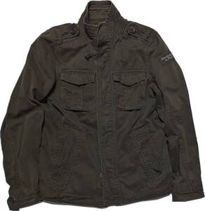 LA購入 ABERCROMBIE & FITCH アバクロ センチネルジャケット L ダークオリーブ sentinel jacket m65 アバクロンビー＆フィッチ 