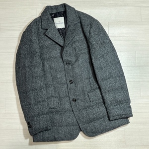 MONCLER/モンクレール/JPタグ/RODIN JACKET/ロダンジャケット/Herring Bone Tweed/ヘリンボーンツイード/2WAY/テーラード型/真正品確認済