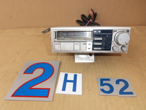 KP-517-2 ☆昭和レトロ・富士通TEN BIYO CASSETTE PLAYER トレノ レビン オーディオ QD-230SD1