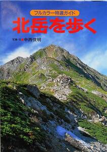 山と渓谷社 中西俊明★北岳を歩く フルカラー特選ガイド1996年刊