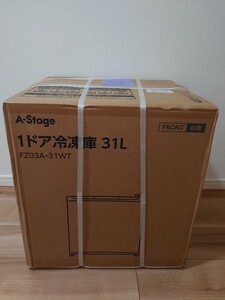 A-Stage 31L 1ドア冷凍庫 直冷式 ホワイト (冷蔵切替機能付)