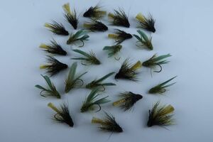 完成品フライ Muddler Loch Flies #10 #12 24本 (614)