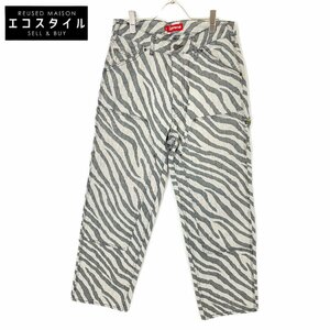 Supreme シュプリーム 24SS グレー Double Knee Painter Pant グレー 30 ボトムス デニム メンズ 中古