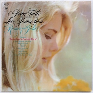 LP PERCY FAITH HIS ORCHESTRA & CHORUS LIVE THEME FROM ROMEO AND JULIET CS 9906 米盤