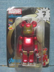 ☆未使用品 Happyくじ MARVEL BE@RBRICK マーベルベアブリック 100% ベアブリック賞 アイアンマン☆