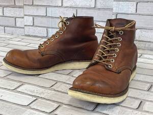 ＵＳＥＤ　レッドウィング　RED WING　9111　クラシックラウンド　カッパー　ラフ＆タフ　ブーツ　サイズ８Ｄ 26.0cm　USA製　08/12