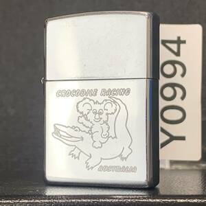 美商品 ZIPPO CROCODILE RACING AUSTRALIA ジッポー オイルライター Y0994