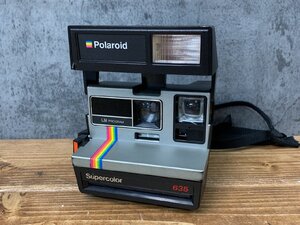 【J8-2074】Polaroid Supercolor 635 LM PROGRAM ポラロイドカメラ インスタントカメラ 同梱可 東京引取可 現状品【千円市場】