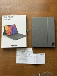 iPad第4世代第5世代10.9inch用キーボードケースLogicool Folio touch iPad Air