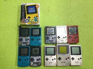 【GN5447/60/0】ジャンク★ゲームボーイシリーズ★合計11台★本体★大量★まとめ★セット★Gameboy★任天堂★Nintendo★ゲーム機★