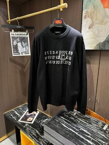 Maison Margiela マルタンマルジェラ メンズニット トップス MM6 長袖 防寒 セーター 秋冬 カジュアル 丸首 M-2XLサイズ選択可能 rm0495