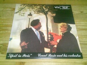 LP：COUNT BASIE AND HIS ORCHESTRA APRIL IN PARIS エイプリル・イン・パリ カウント・ベイシー