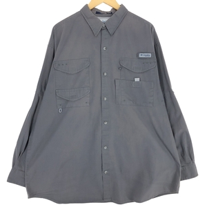 古着 コロンビア Columbia PFG 長袖 フィッシングシャツ メンズXL相当 /eaa471249