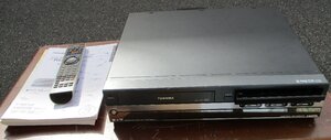 ☆東芝 TOSHIBA RD-W300 200GB VTR一体型HDD&DVDレコーダー◆VHSからDVD、ハードディスクまで楽しめる1円